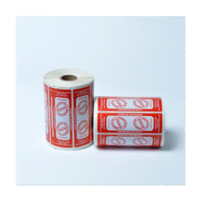 Lacre de Segurança Delivery Casca de Ovo 3,5x11 cm